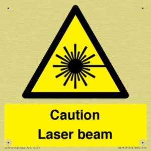 Caution Laser beam
